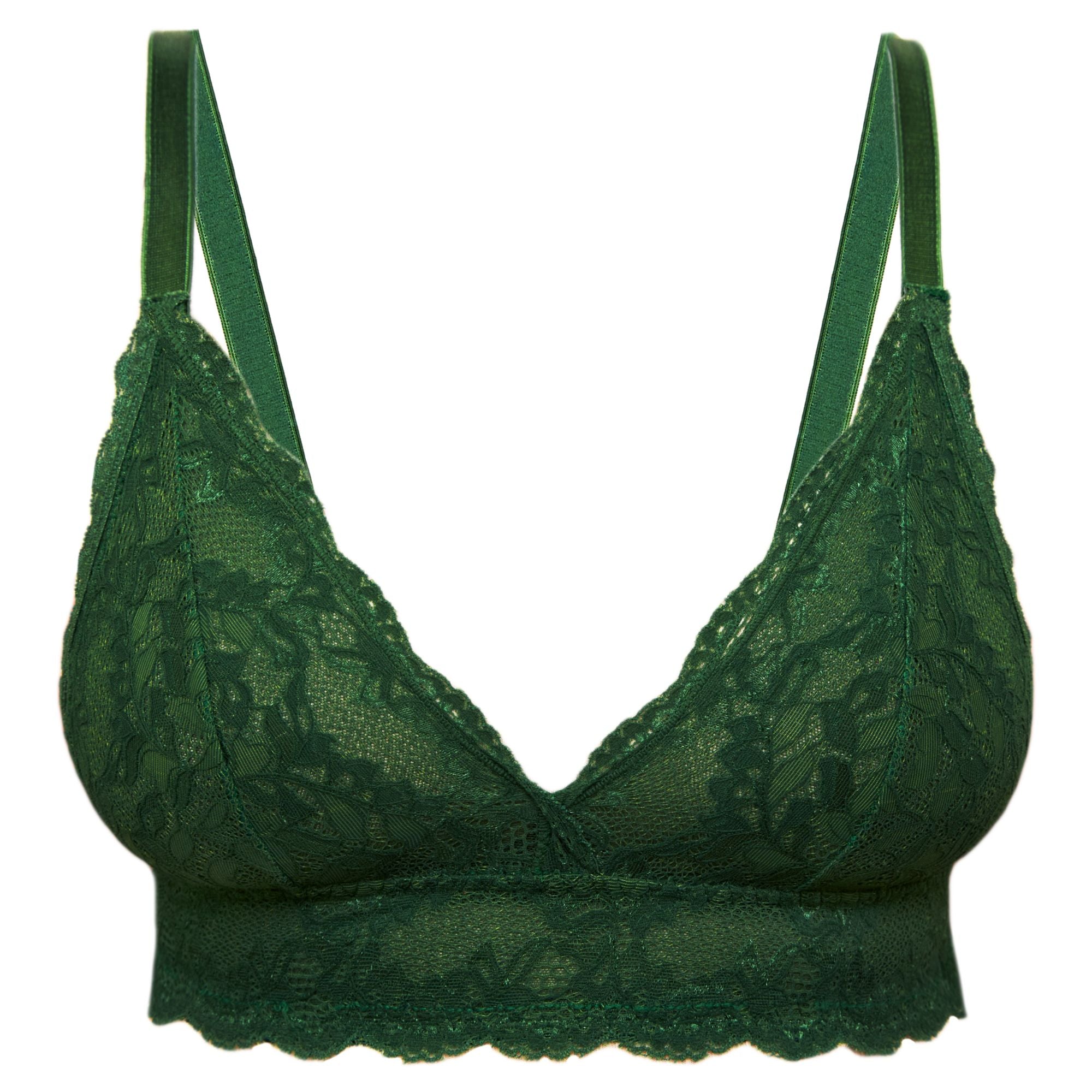 Lacey Everyday Wireless Bra in Forest - Uye Surana