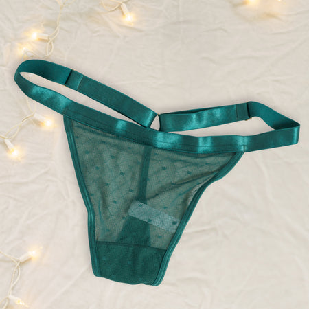 Emerald Hearts of Venus G-String