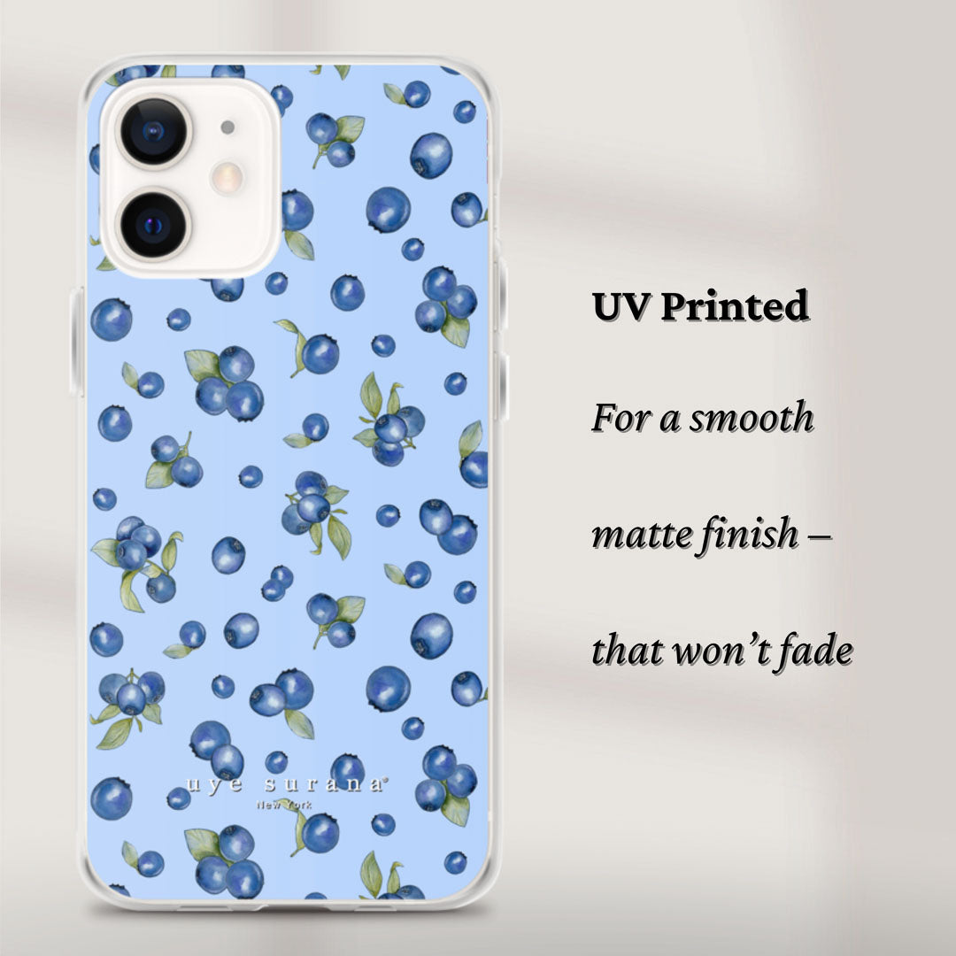 Blueberry Thrill iPhone Case