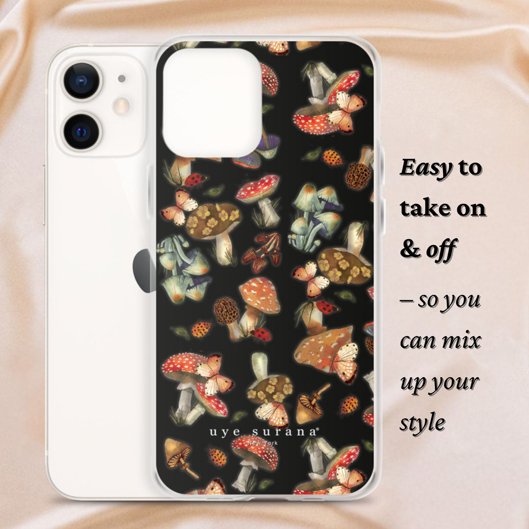 Mystical Mushrooms iPhone Case