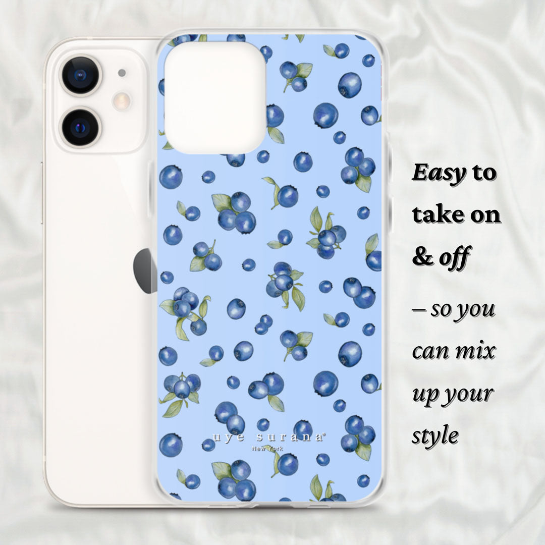 Blueberry Thrill iPhone Case