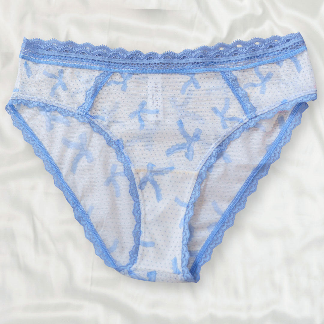 Baby Blue Coquette Bows Bikini