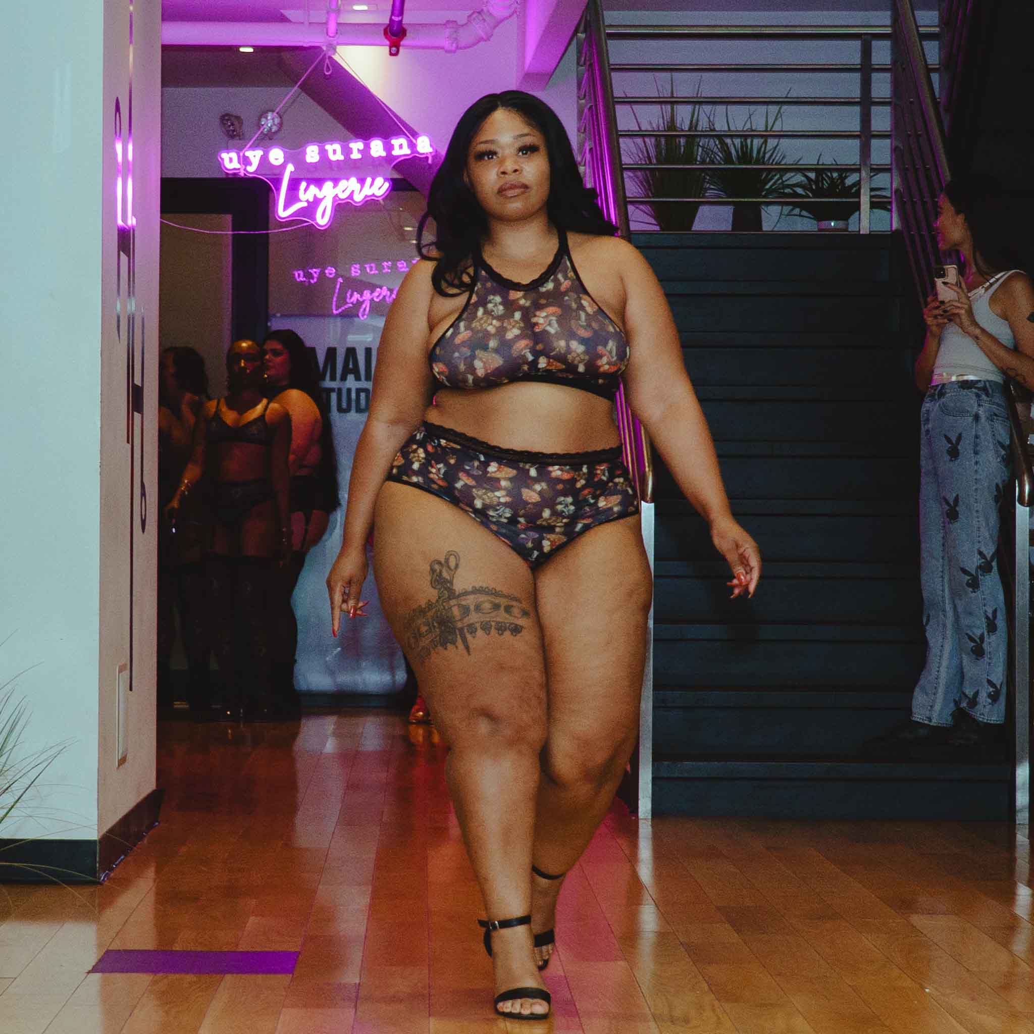 Mystical Mushrooms High Neck Cami