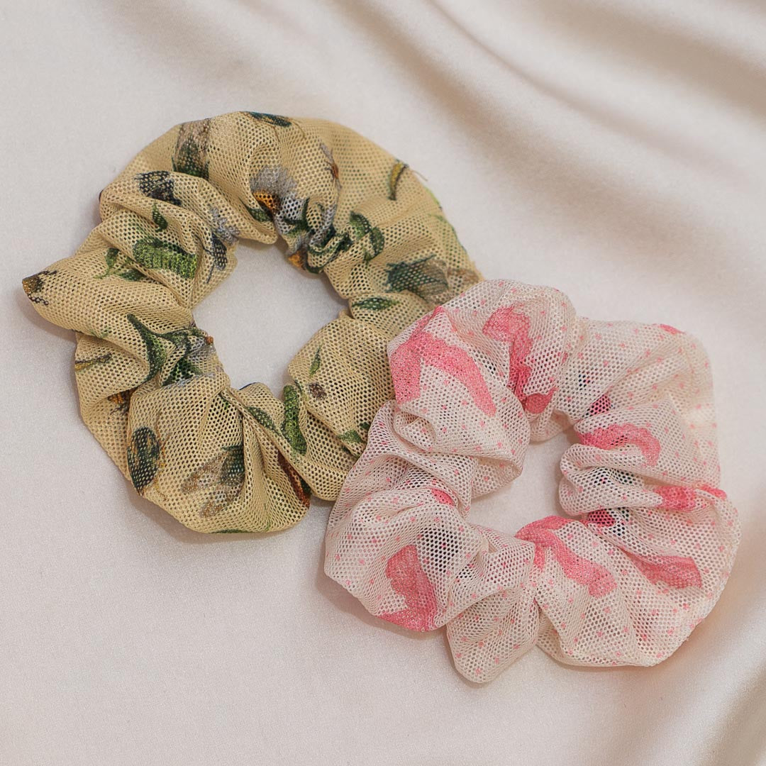 Bugs & Coquette Bows Scrunchie 2-Pack