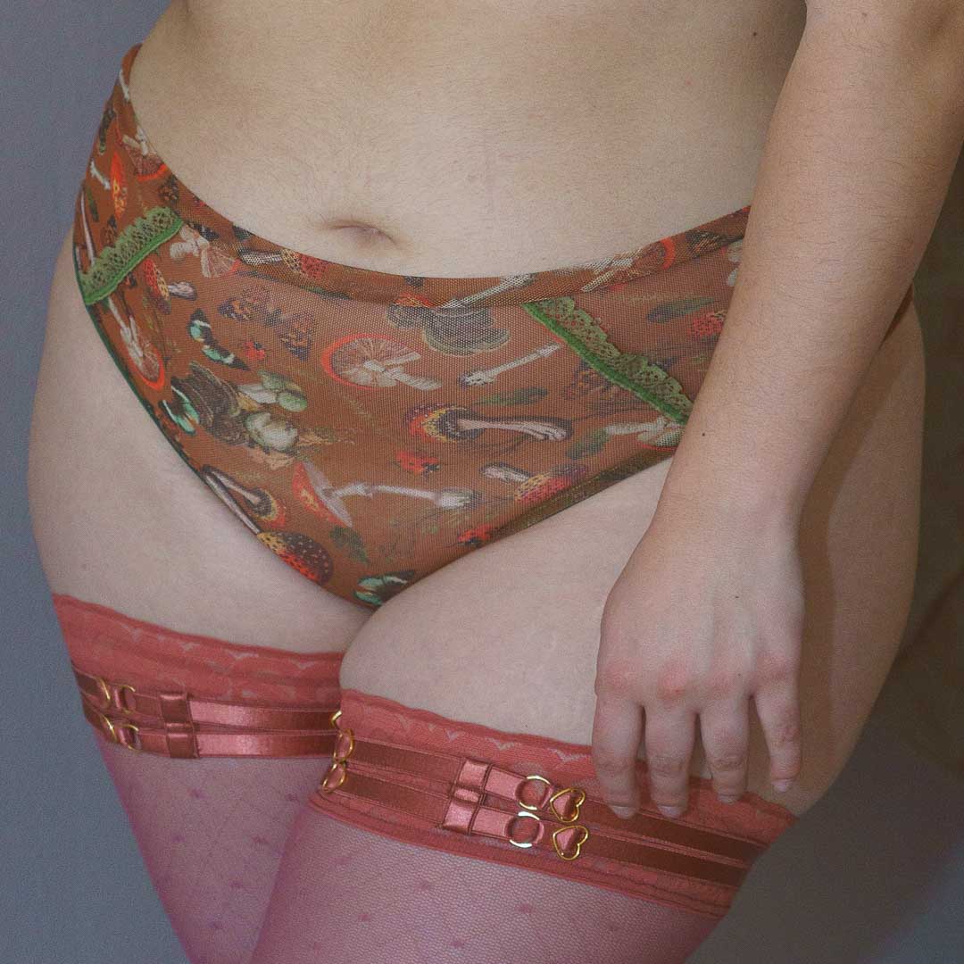 Mushroom Fairy High Waist Undies - Final stock