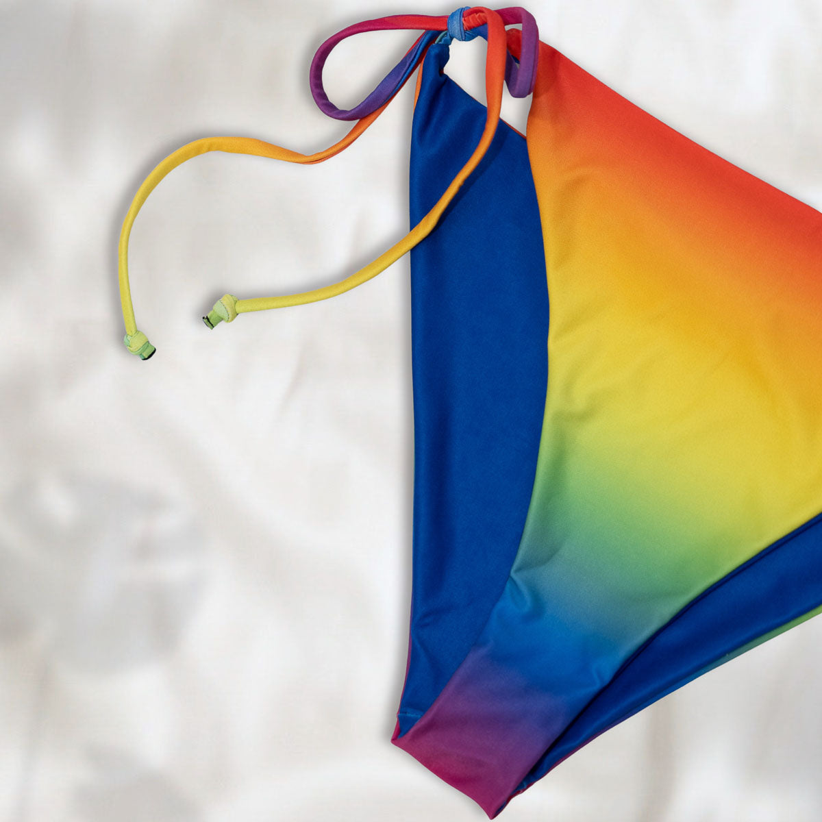 Rainbow Bright String Bikini Bottoms - Uye Surana