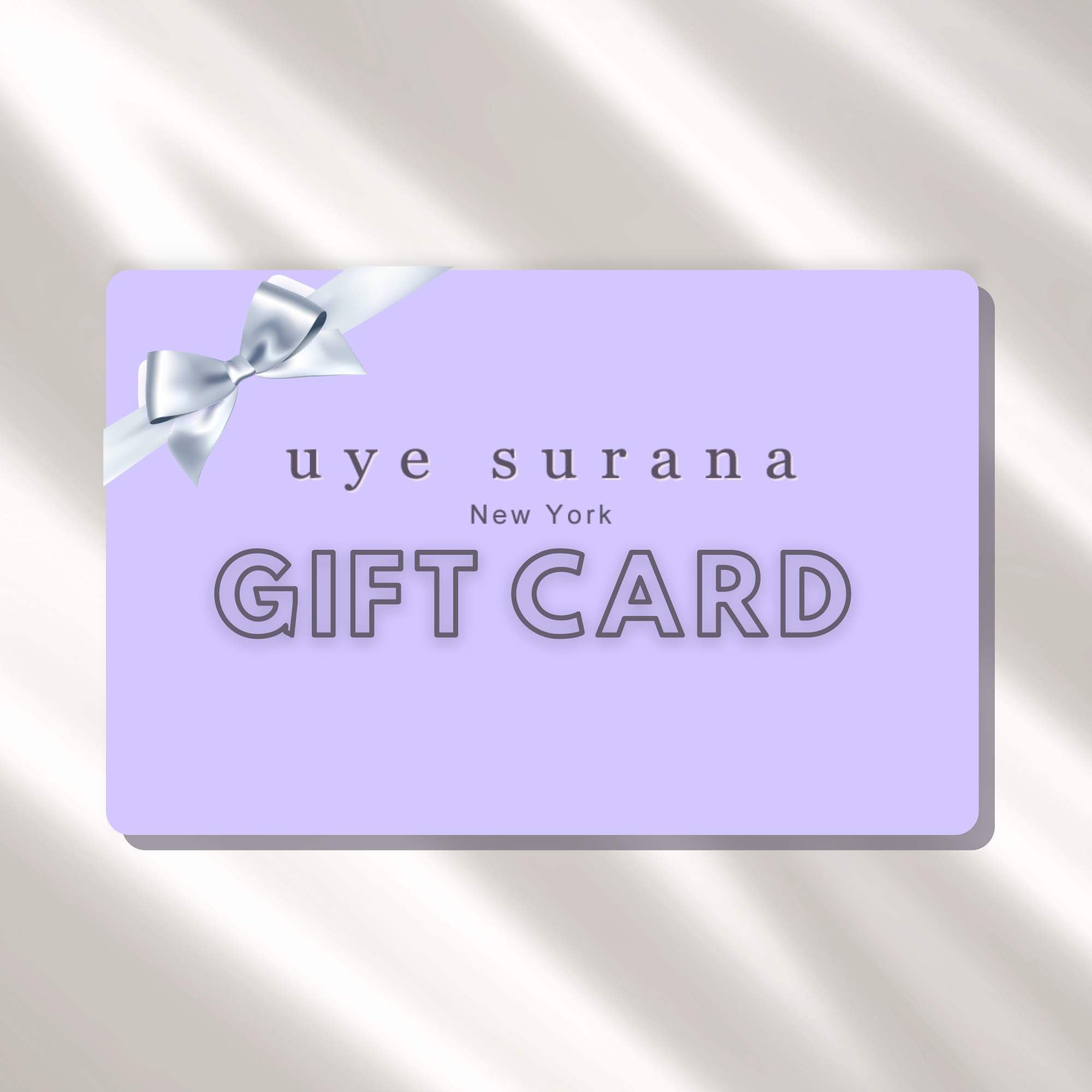 Gift Card - Uye Surana