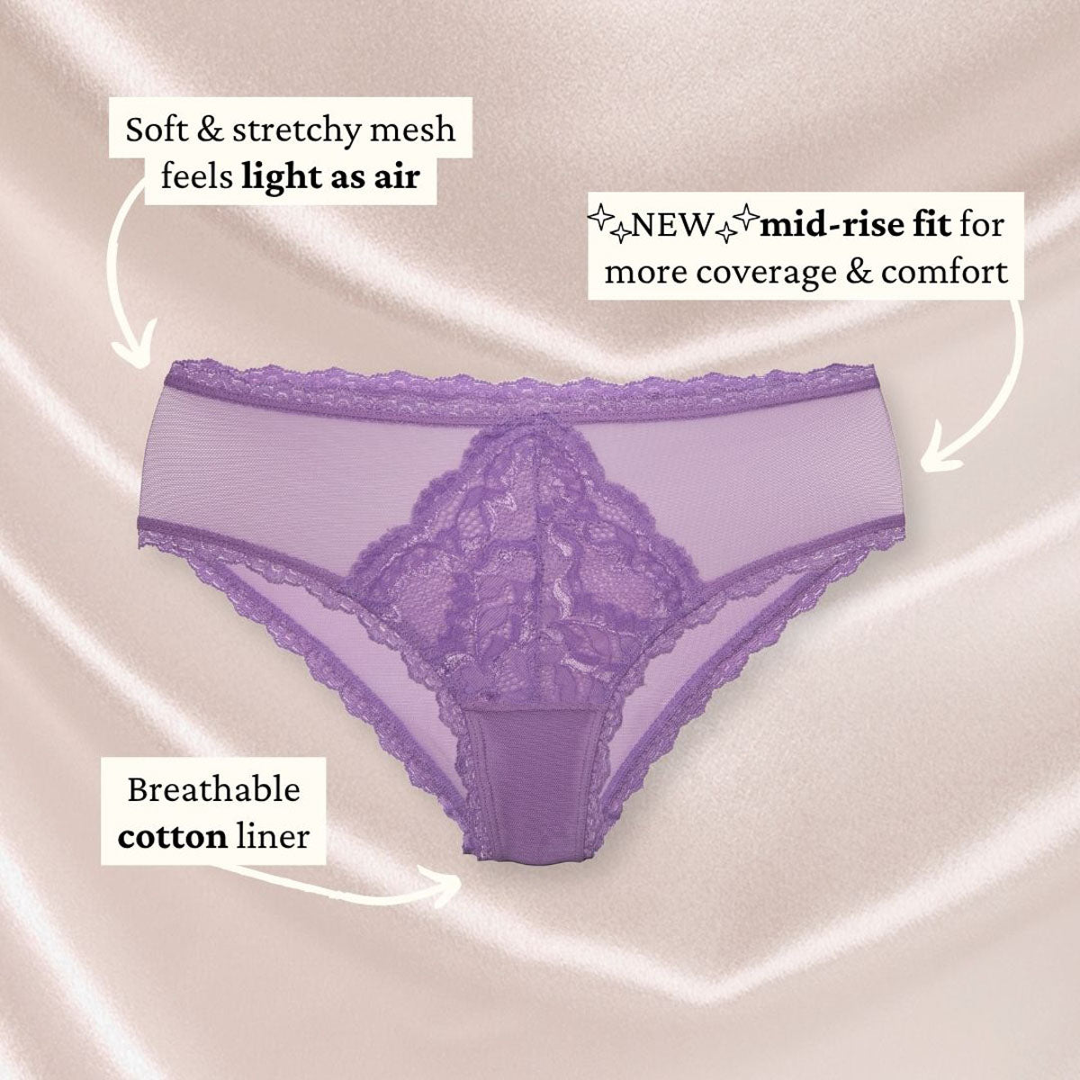 Lacey Bikini in Lilac - Uye Surana