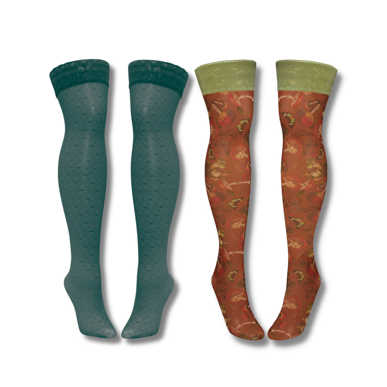 Forest Fae - Stay Up Stockings 2-Pack