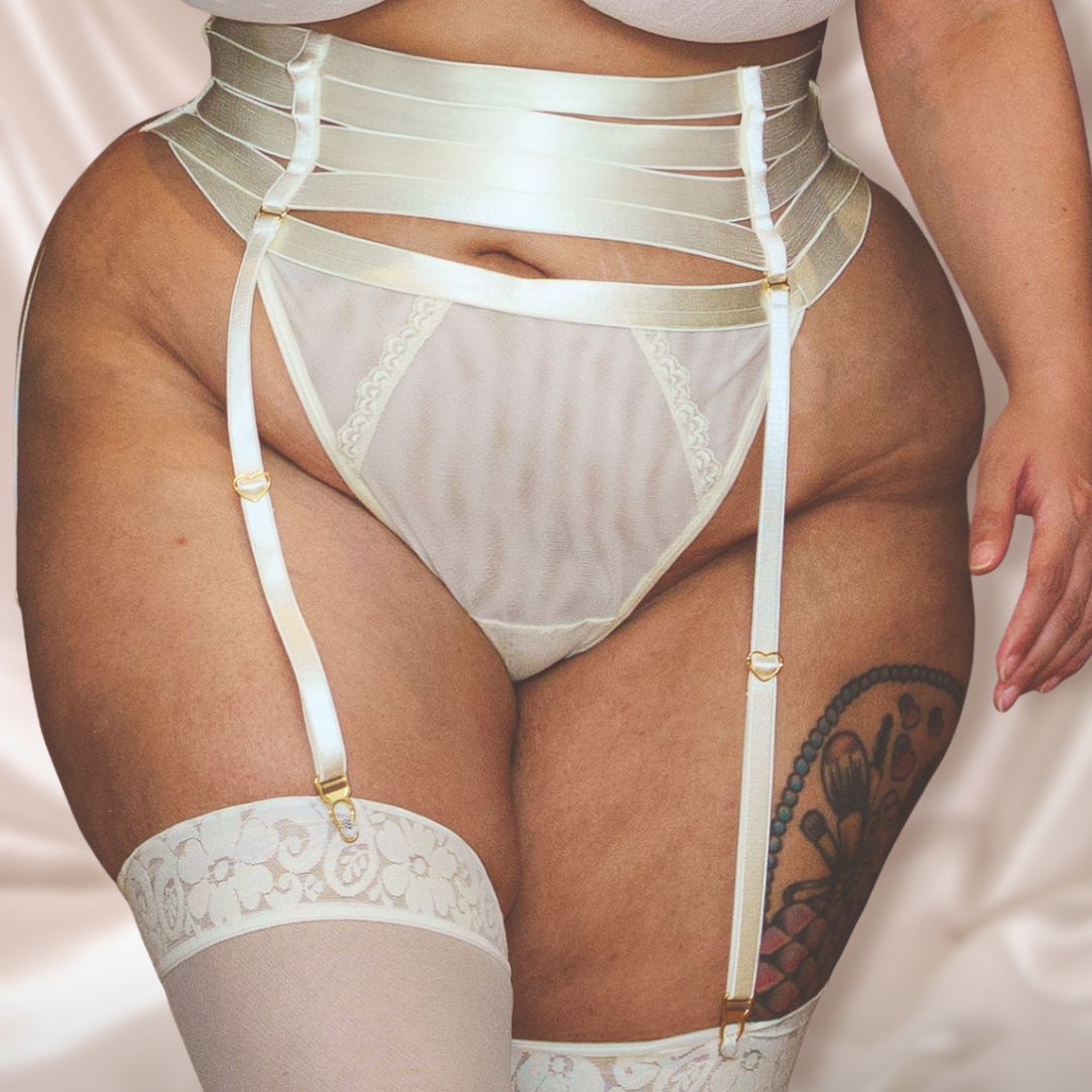 Pearl Sheerly Adjustable-Fit G-String 2X/3X - Uye Surana