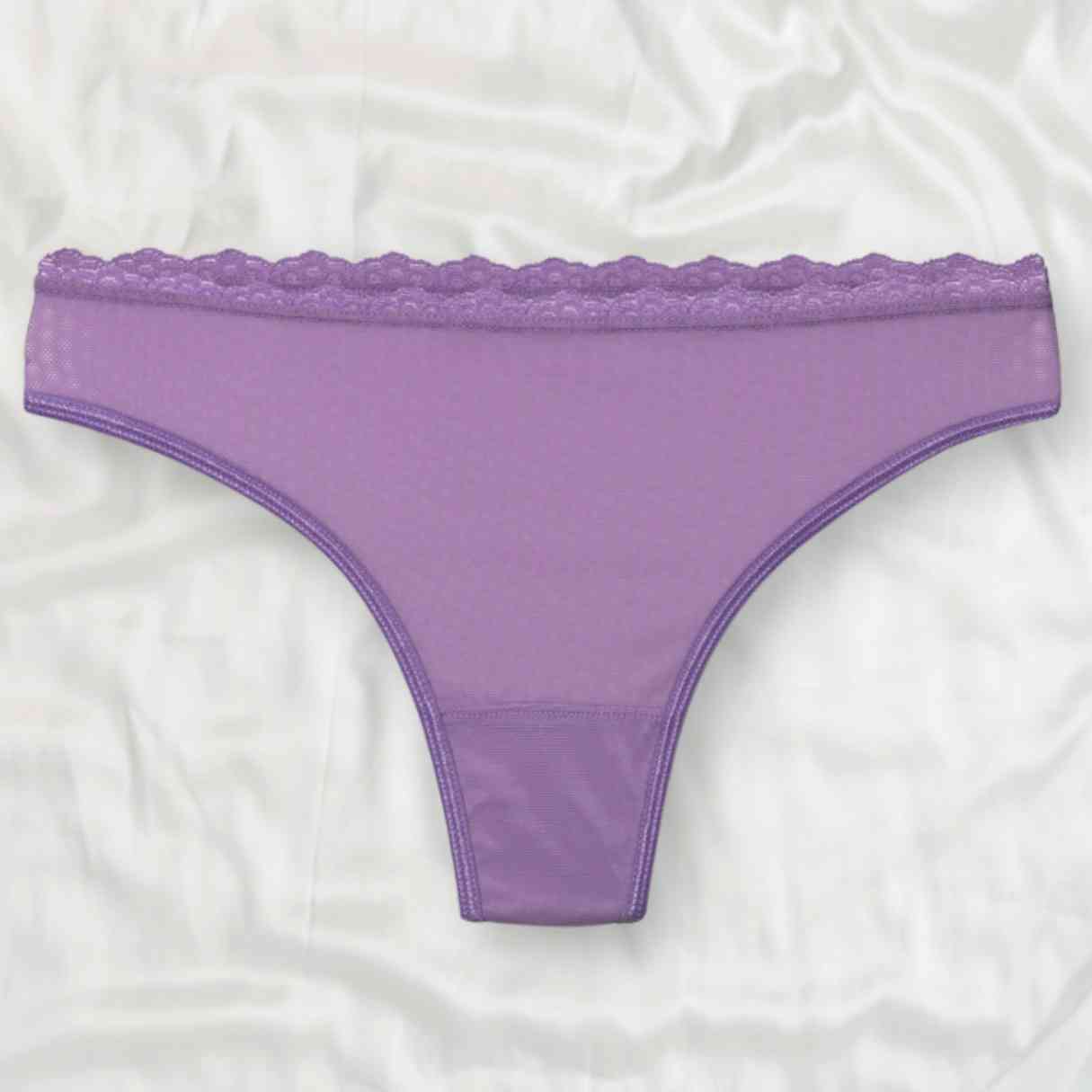 Lilac Lacey Everyday Thong - Uye Surana