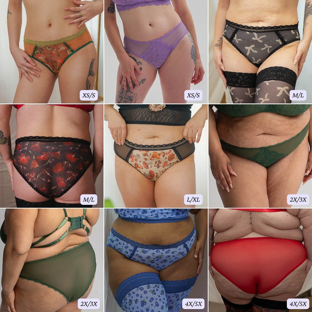 Coquette Bows Mesh Bikini 2-Pack - Uye Surana