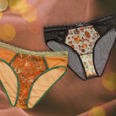 Upcycled Mushroom - Mesh Bikini 2-Pack - Uye Surana