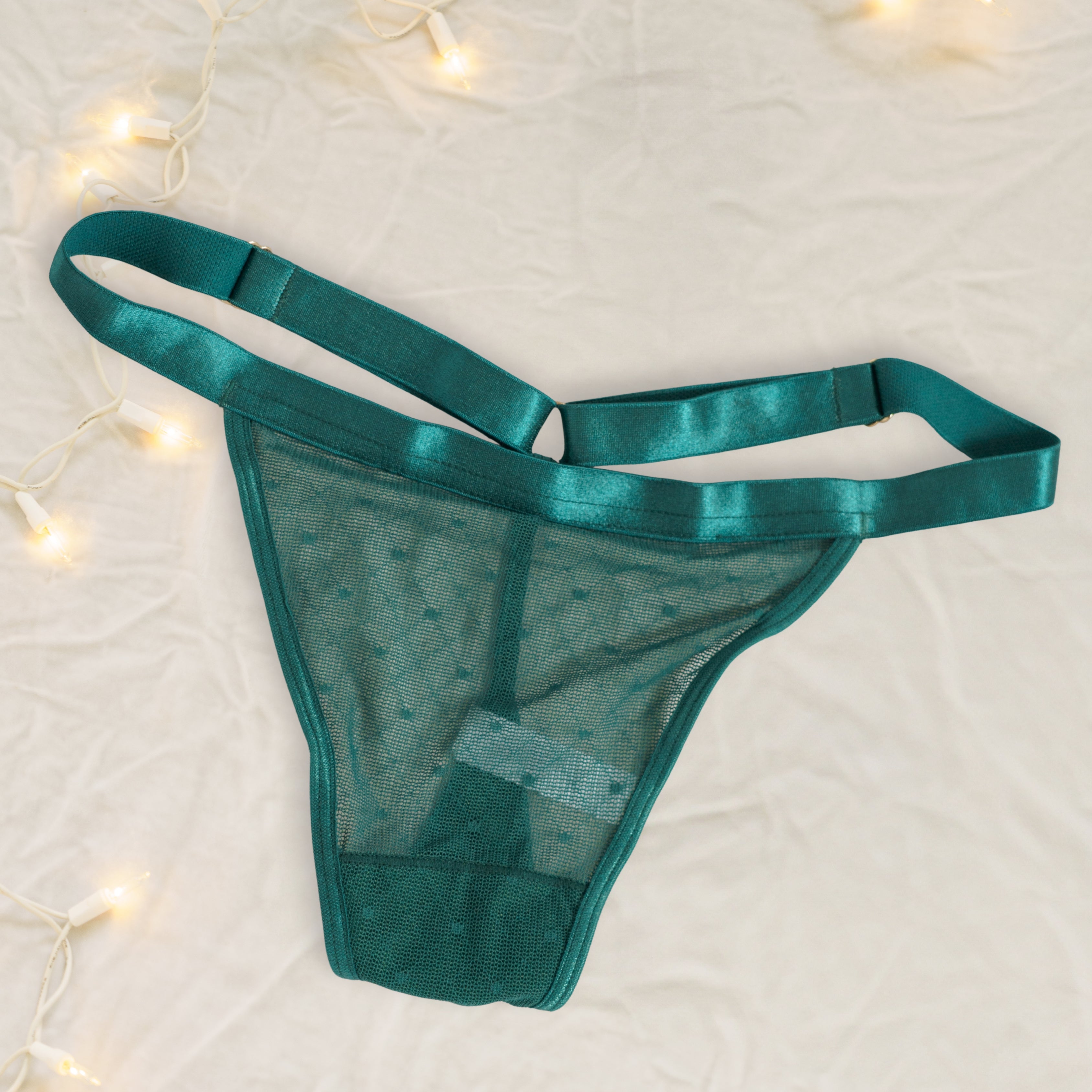 Emerald Hearts of Venus G-String
