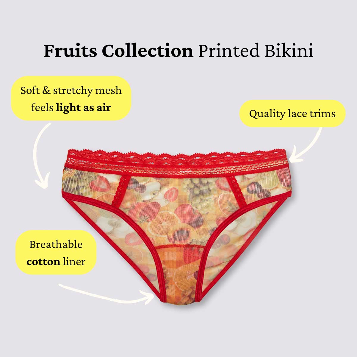 Fruit Punch Printed Bikini