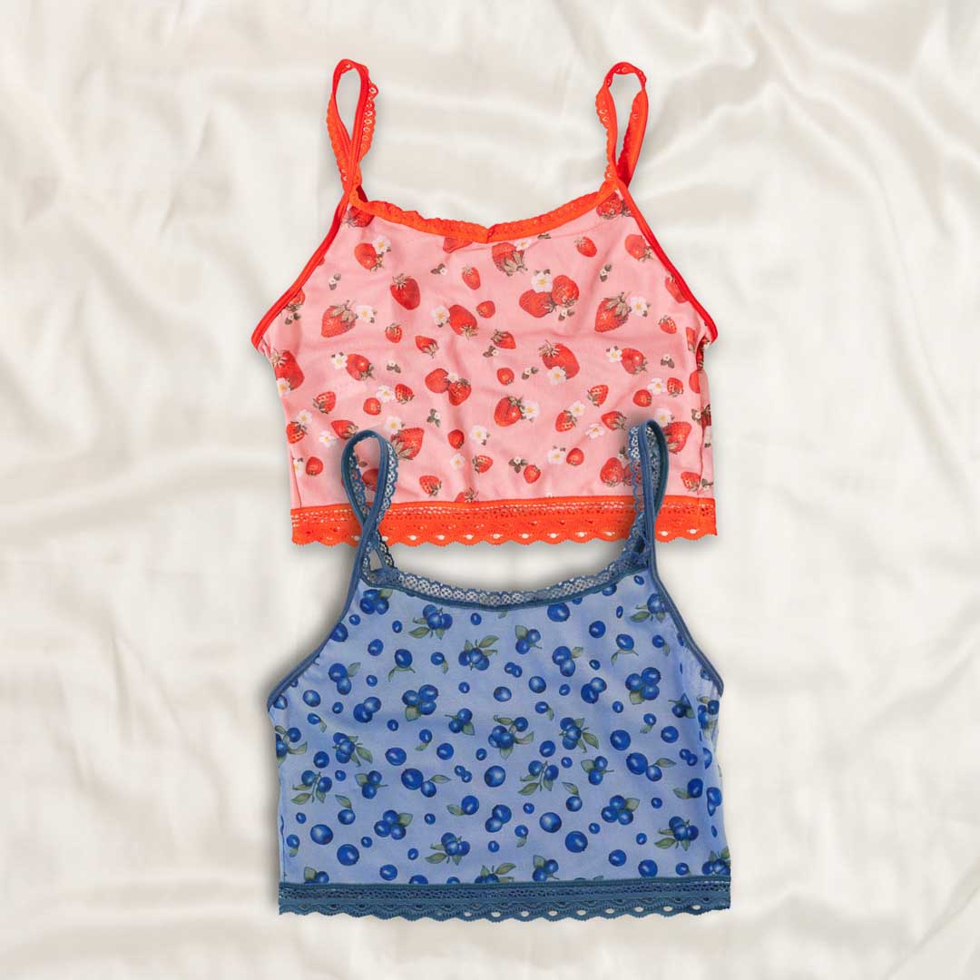 Berry Sweet Dreams Crop Cami 2-Pack