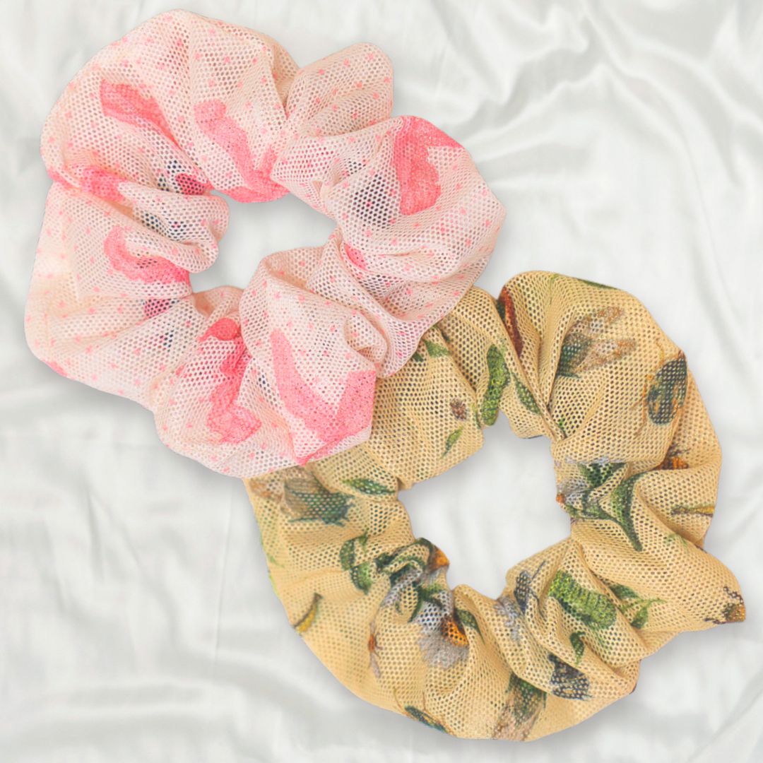 Bugs & Coquette Bows Scrunchie 2-Pack