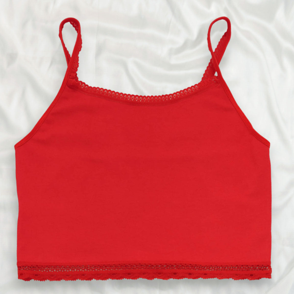 Goji Cloudsoft Cotton Crop Cami - Uye Surana
