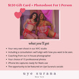 Gift Card + NYC Photoshoot in Your Uye Surana - Uye Surana