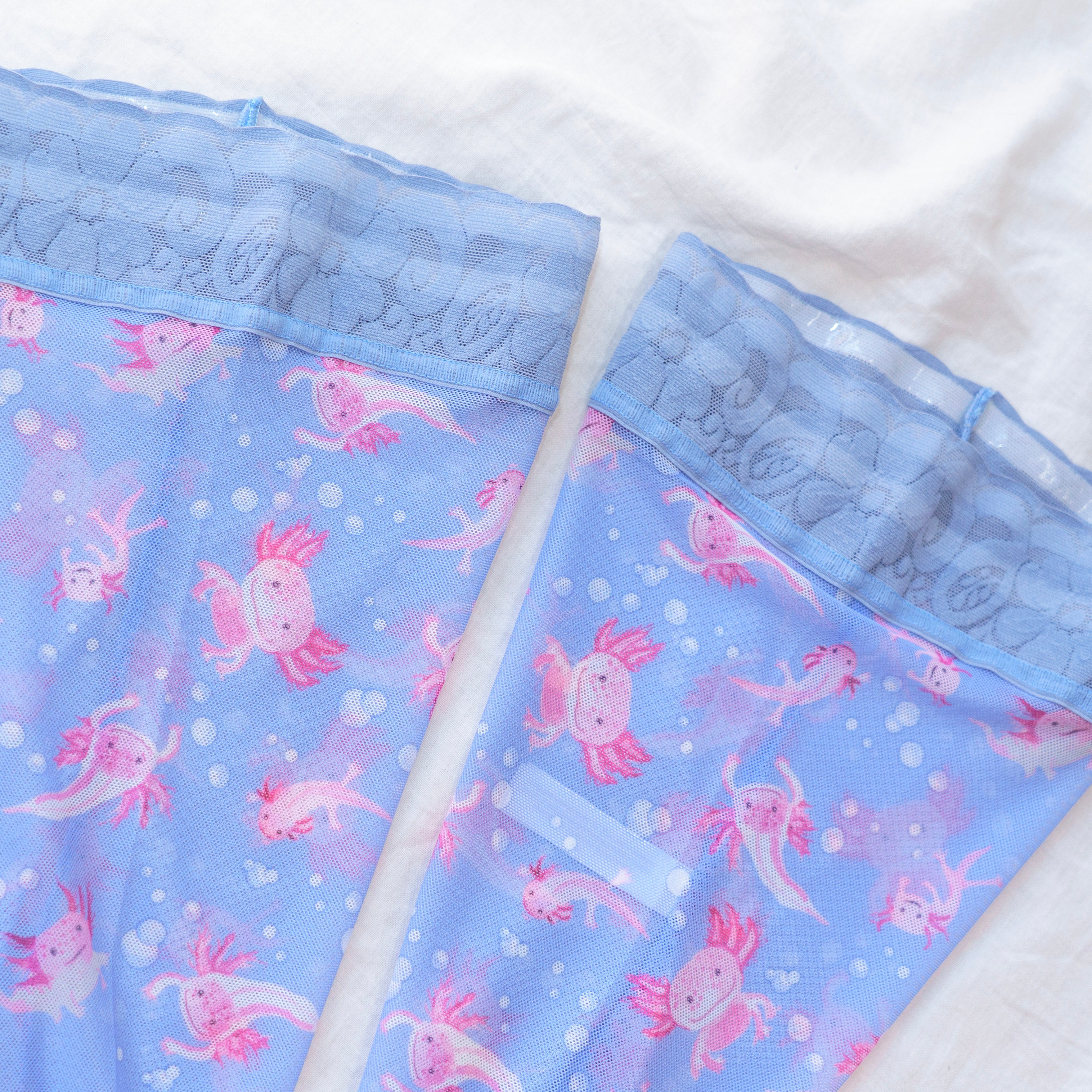 Axolotl Stay Up Stockings