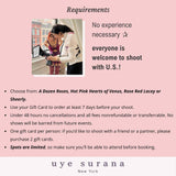 Gift Card + NYC Photoshoot in Your Uye Surana - Uye Surana