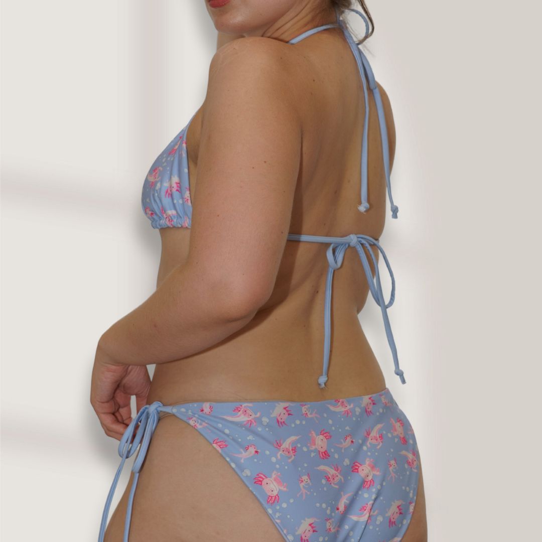 Axolotl String Bikini Top
