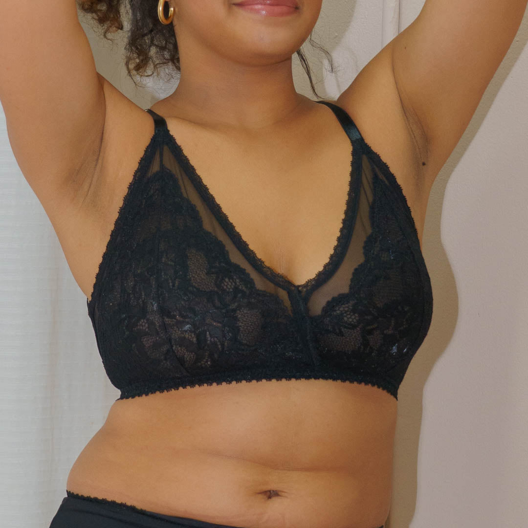 Garden Fantasy Lace Racerback Lingerie Set