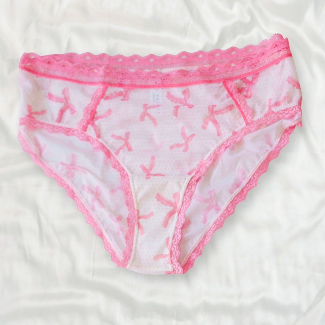 Pink Coquette Bows Bikini
