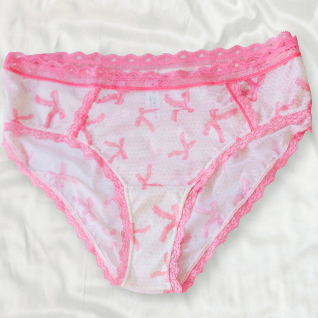 Pink Coquette Bows Bikini
