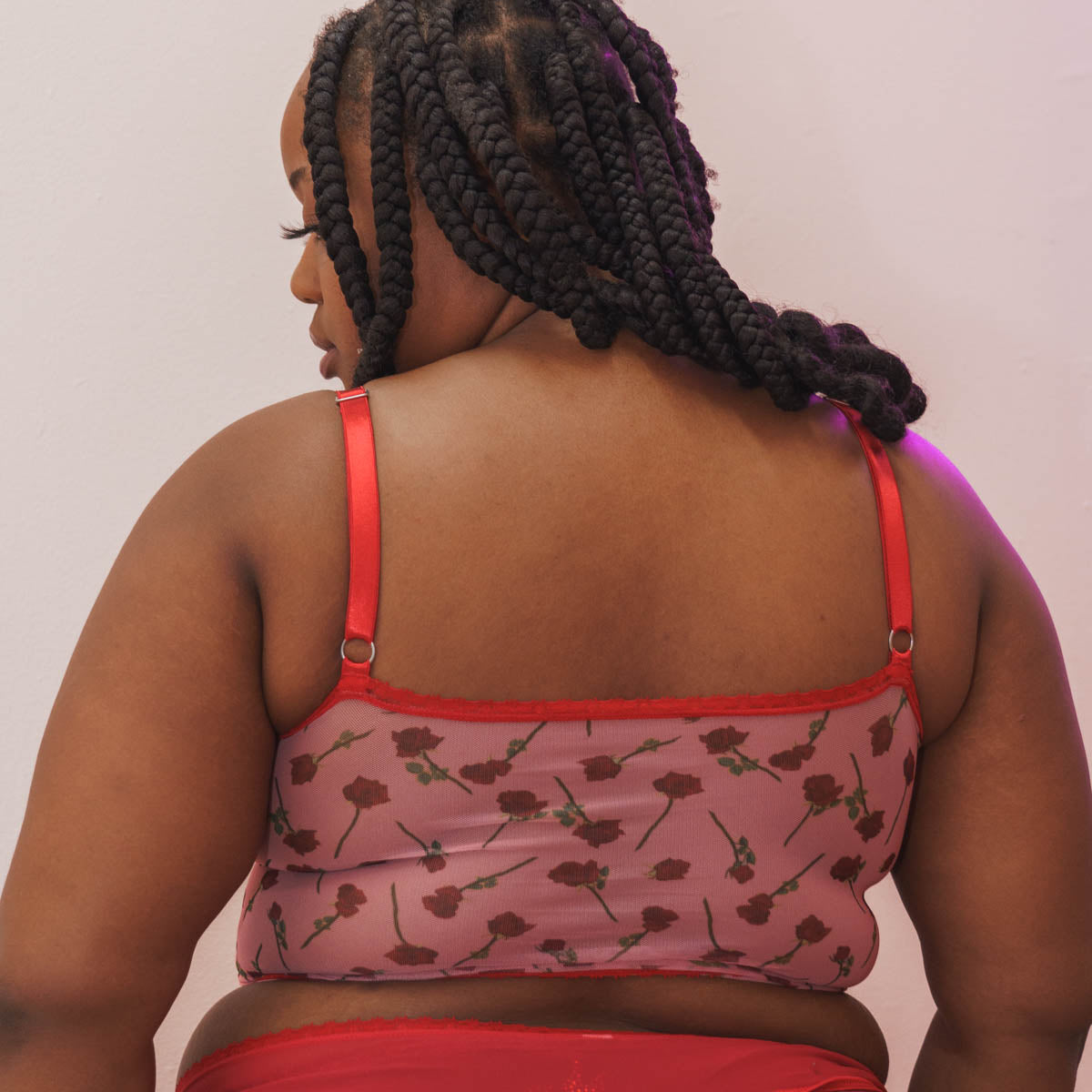 A Dozen Roses Printed Corset - Uye Surana