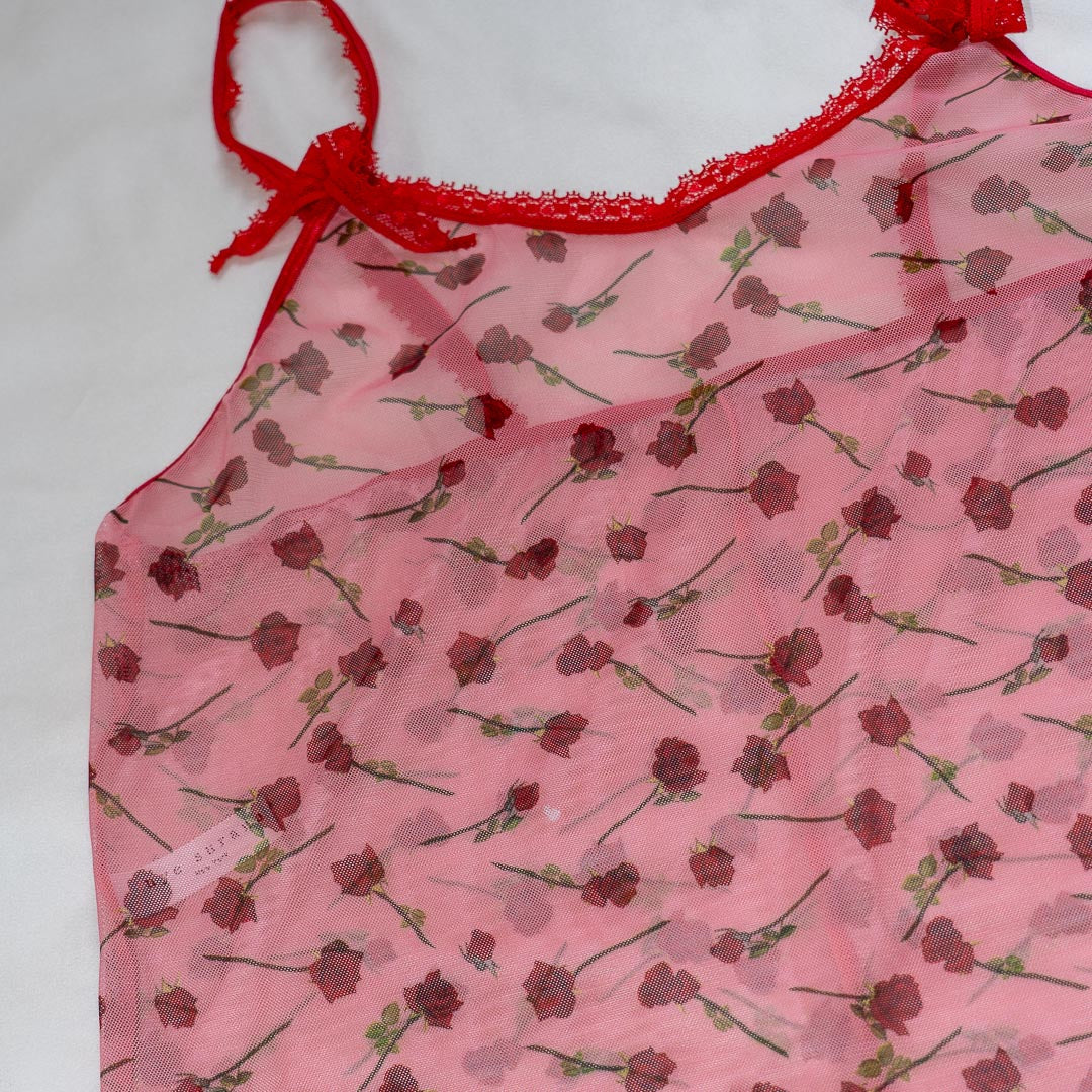 Dozen Roses Slip Dress 2X/3X *Imperfect print
