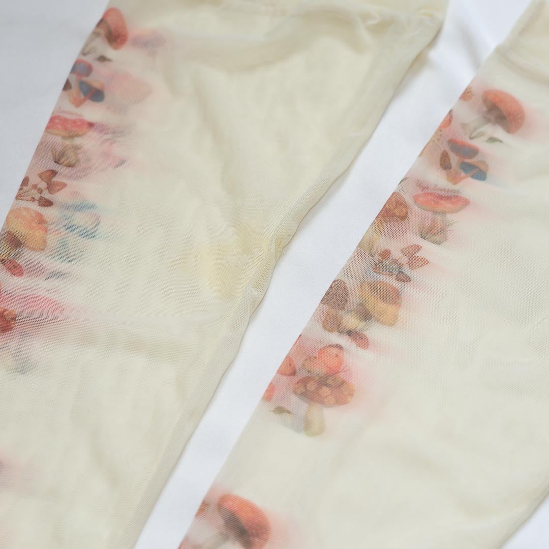 Magical Mushrooms Hold Up Stockings M/L *Sample Quality
