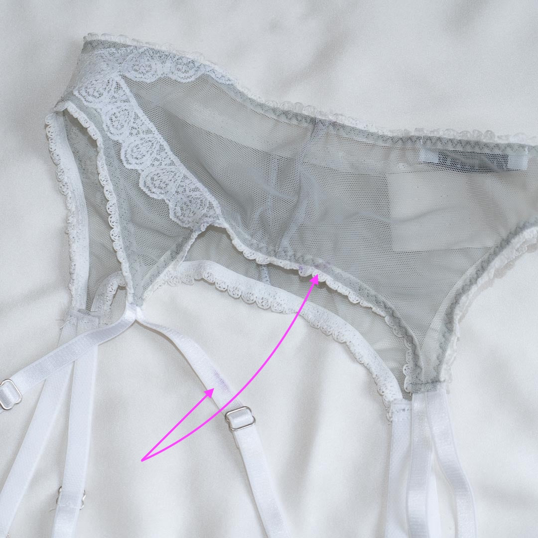 Claire Strappy Garter Belt XS/S *Minor imperfections