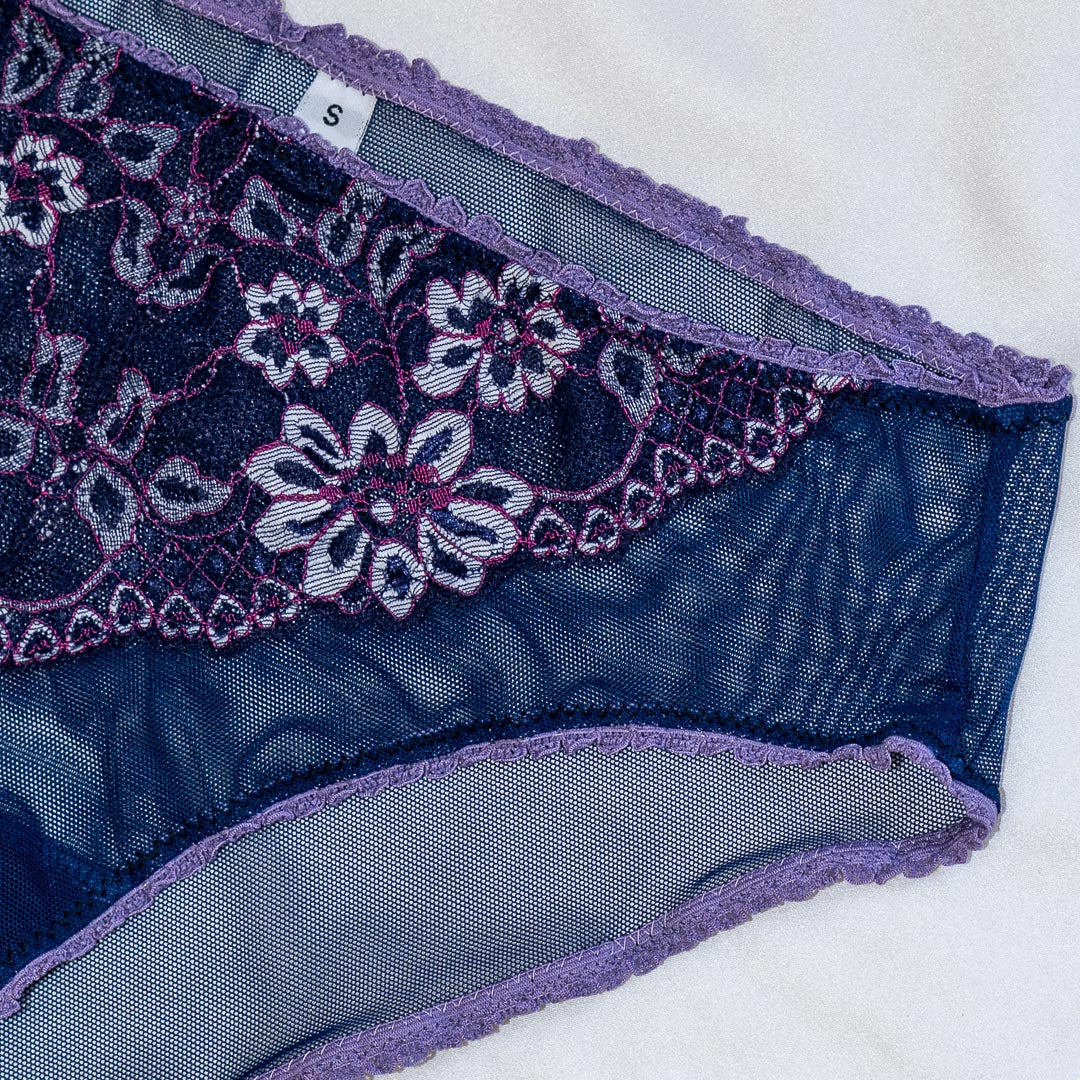 Navy Lacey Bikini Archive - Uye Surana