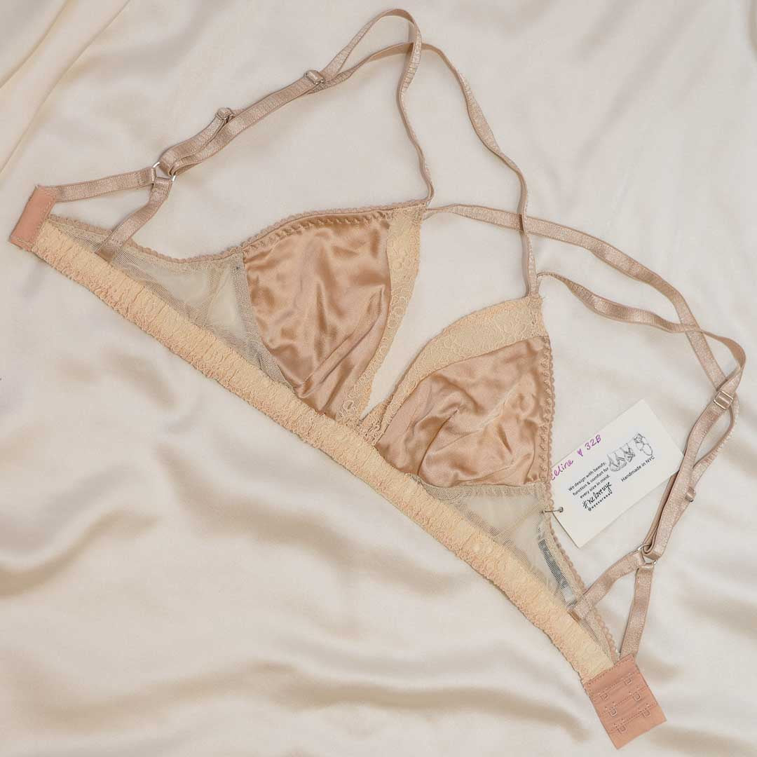 Celine Convertible Moonstone Bralette 32B