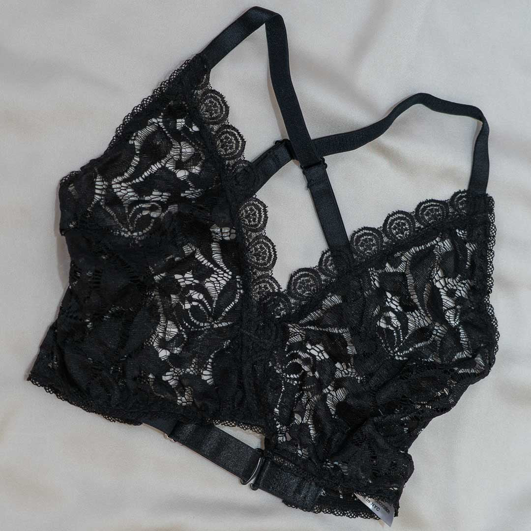 Camilla Easy Fit Bralette in Black Rose XS/S