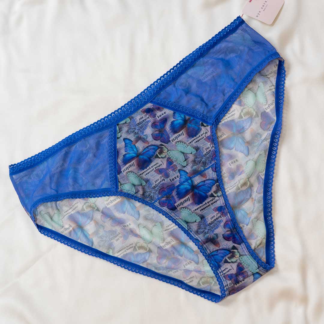 Butterfly Metamorphosis Printed Bikini 2X/3X