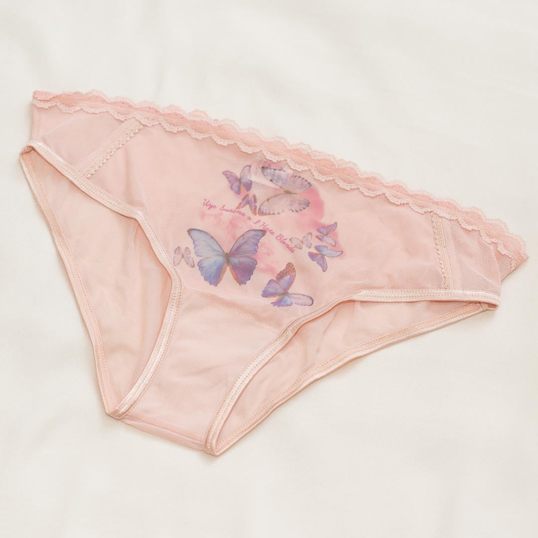 Butterfly Dreams Mesh Bra & Bikini Set XS/S *Sample Quality