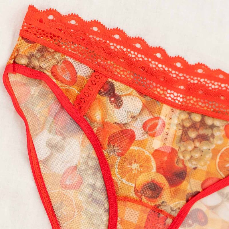 Fruit Punch Printed Bikini - Uye Surana