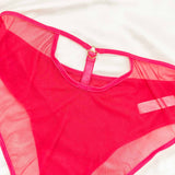 Hearts of Venus Bikini in Hot Pink - Uye Surana
