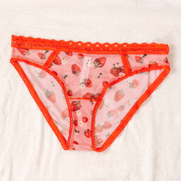 Hearts Of Venus Hot Pink Keyhole Thong By Uye Surana - XS/S - 2X/3X