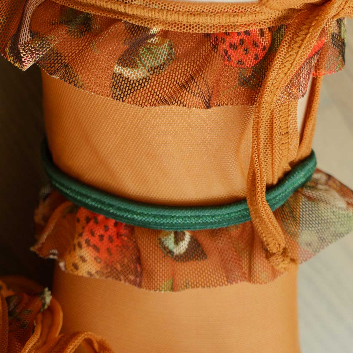 Mushroom Fairy Ruffle Socks + Scrunchie Set