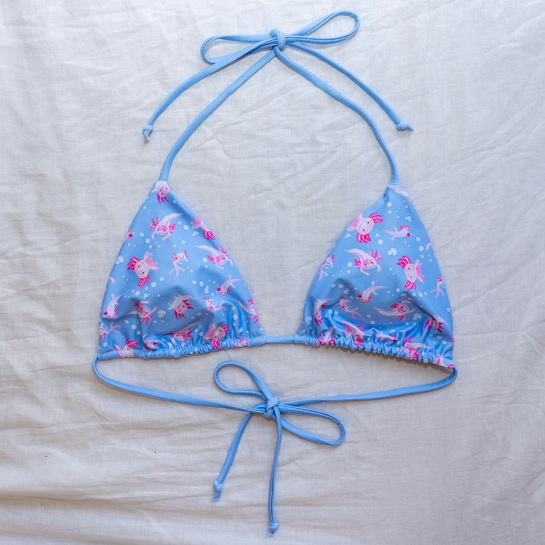 Axolotl String Bikini Top