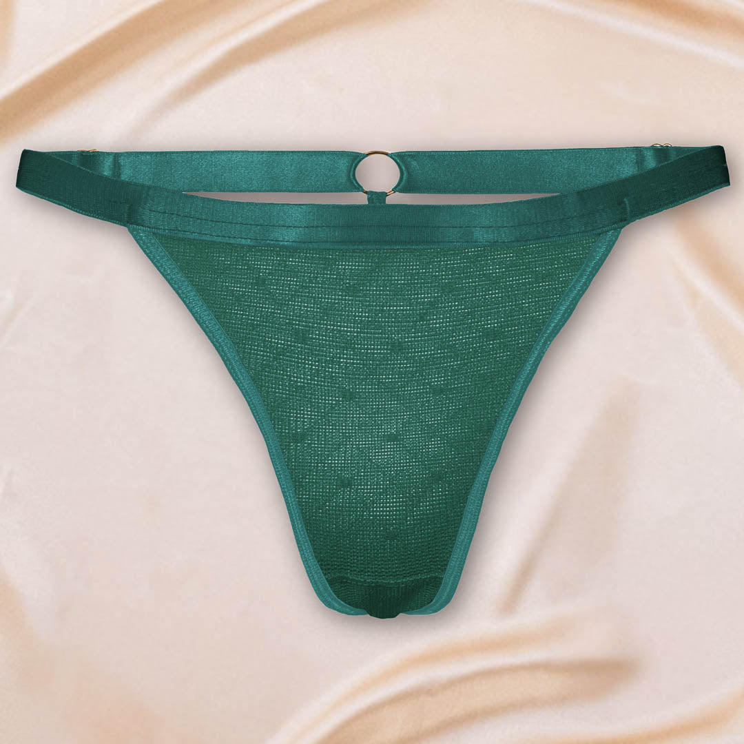 Emerald Hearts of Venus G-String
