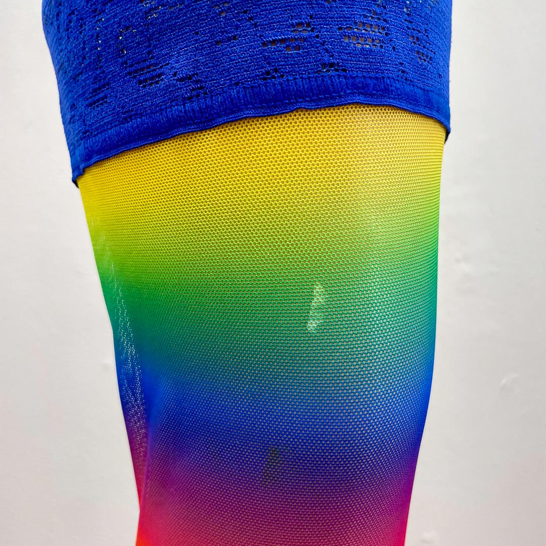 Rainbow Bright Stay Up Stockings XS/S *Sample Quality