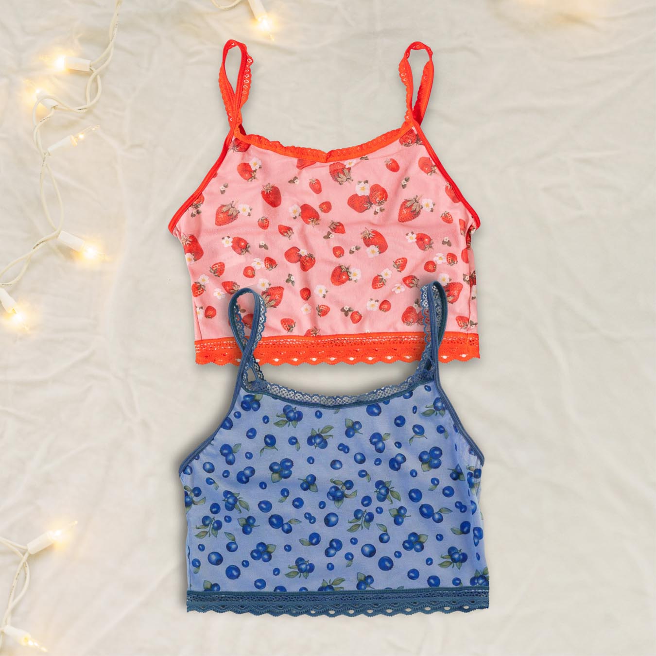 Berry Sweet Dreams - Crop Cami 2-Pack