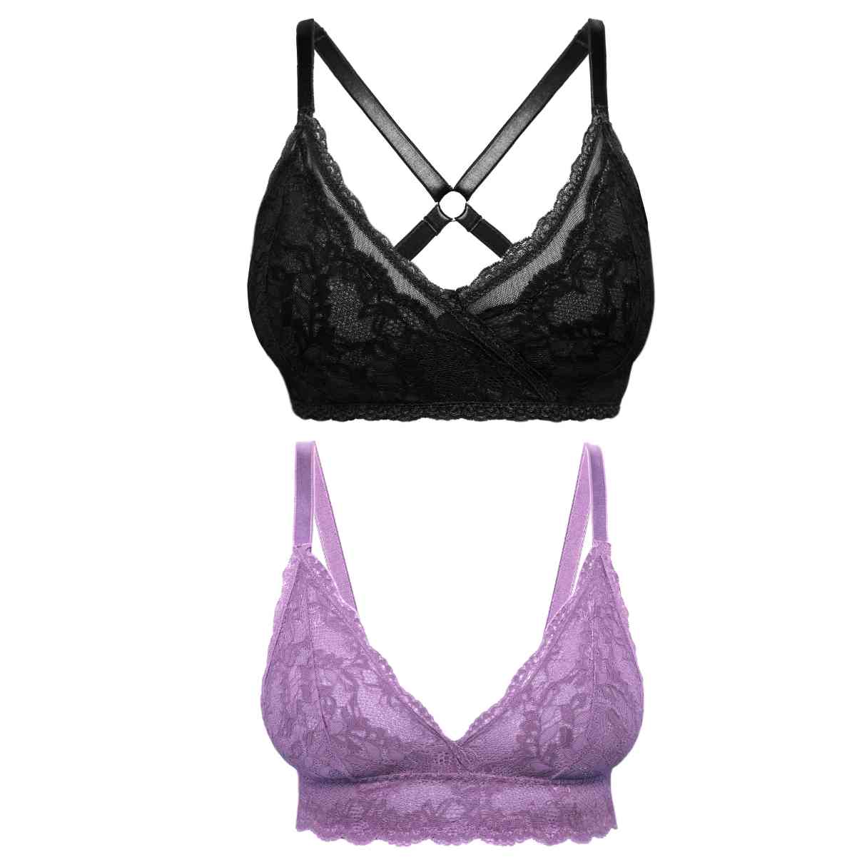 Just Essentials Bralette 2-Pack - Uye Surana
