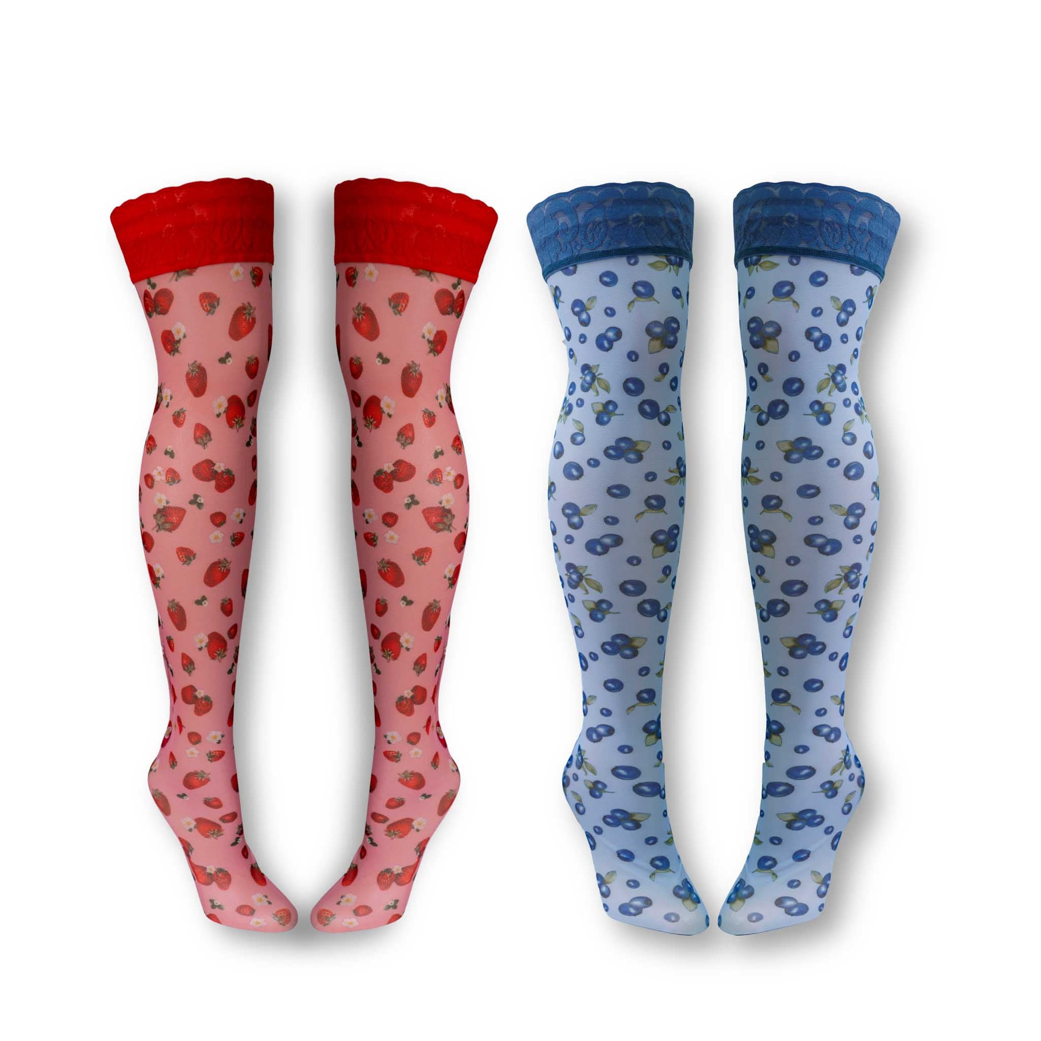Berry Bliss - Stay Up Stockings 2-Pack
