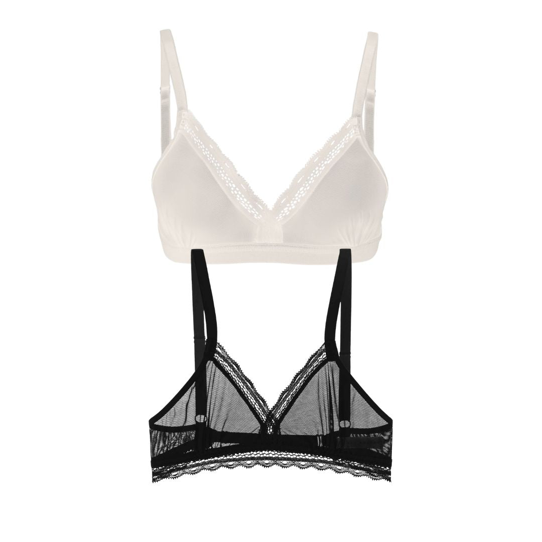Mesh Bralette 2-Pack