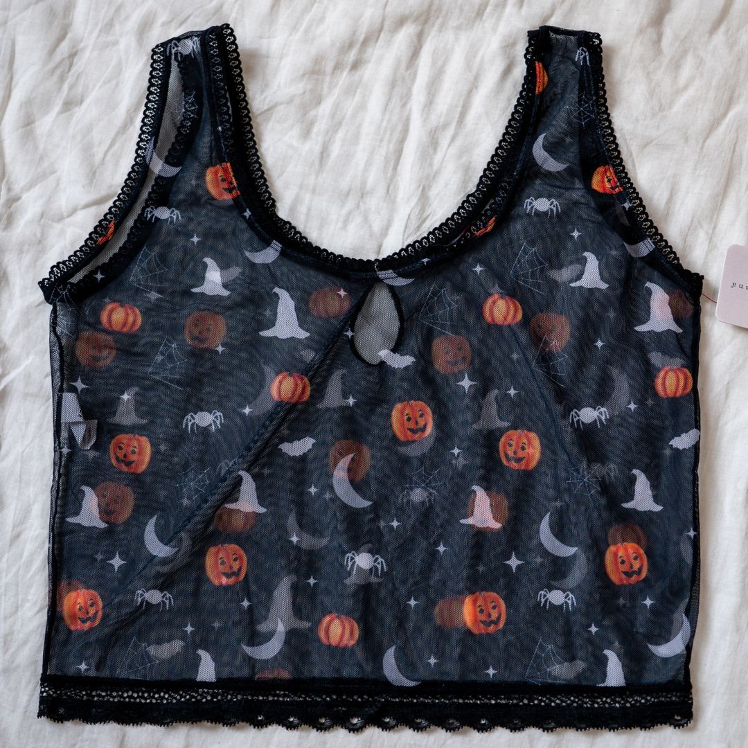 Pumpkin Halloween-Themed Cami 2X/3X ✨ OAK